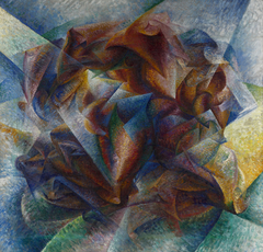 Dynamism of a Soccer Player by Umberto Boccioni