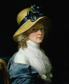 Elisabeth Hudtwalcker, née Moller, Wife of Senator Martin Hudtwalcker by Jean-Laurent Mosnier