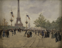 Entrée de l'exposition universelle de 1889