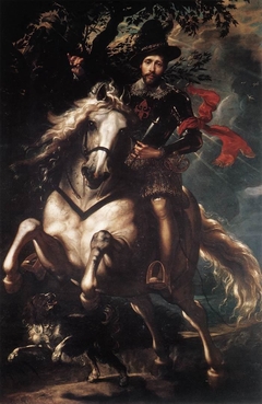 Equestrian Portrait of Giancarlo Doria by Peter Paul Rubens