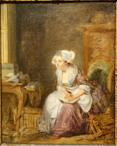 First Lesson in Love by Jean-Baptiste Greuze