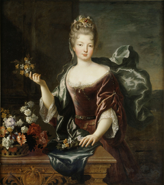 Françoise-Marie de Bourbon, Mademoiselle de Blois, duchesse d'Orléans by François de Troy