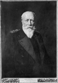 Fredrik I (1826-1907), grand duke of Baden, married to Lovisa of Prussia by Otto Propheter