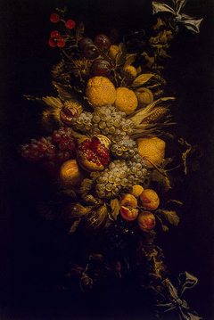 Garland of Fruit and Vegetables by Adriaen van Utrecht