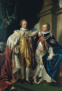 George IV, when Prince of Wales, with Frederick, Duke of York, when Prince Frederick