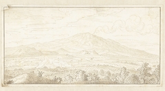 Gezicht op de vulkaan Etna by Johan Teyler