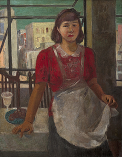 Girl in The Red Dress by Li Mei-shu