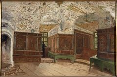 Gripsholm Castle, the Bedchamber of Duke Karl by Hanna Winge