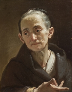 Head of an Old Woman by Ubaldo Gandolfi