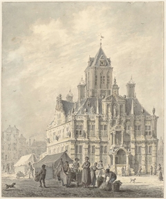 Het stadhuis van Delft