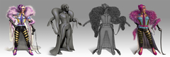 High and Low Poly Character Sculpting Services by GameYan Studio