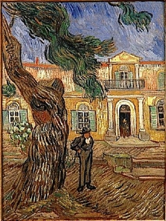 Hospital Saint-Paul in Saint-Rémy-de-Provence by Vincent van Gogh