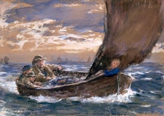 In Father's Boat by William McTaggart - William McTaggart - ABDAG004472 by William McTaggart