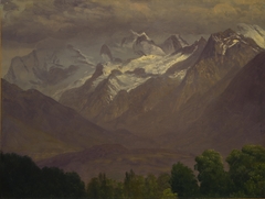 In the High Mountains by Albert Bierstadt