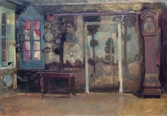 Interior from the Farm Tomle by Eilif Peterssen