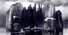 Isle of the Dead by Arnold Böcklin