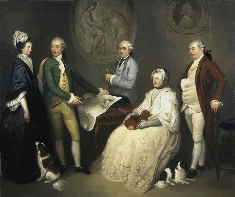 James Byres of Tonley and members of his family