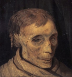 James Hepburn, 4th Earl of Bothwell, c 1535 - 1578. Third husband of Mary, Queen of Scots (Study of mummified head) by Otto Bache