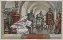 Jesus Led from Herod to Pilate by James Tissot