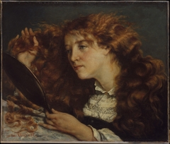 Jo, La Belle Irlandaise by Gustave Courbet