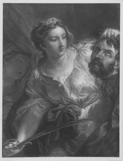 Judith mit dem Haupt des Holofernes by Ludovico Stern