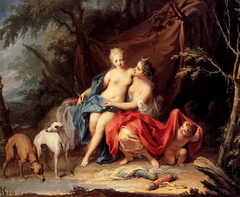 Jupiter and Callisto by Jacopo Amigoni