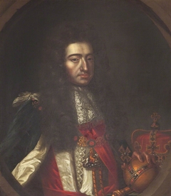 King William III (1650–1702), in Garter Robes by attributed to Willem Verelst