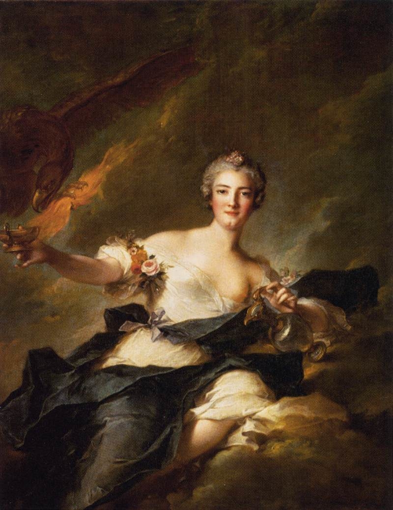 La Duchesse de Chaulnes, représentée en Hébé