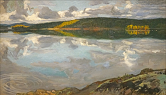 Lake Ruovesi by Akseli Gallen-Kallela