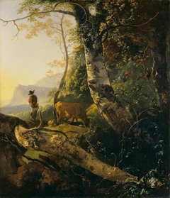 Landscape with Cattle by Adam Pynacker
