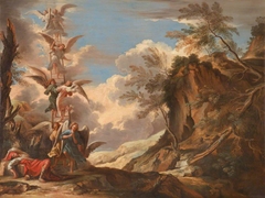 Landscape with Jacob's Dream by after Salvator Rosa