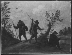 Landschaft mit Staffage (Kopie nach) by David Teniers d J
