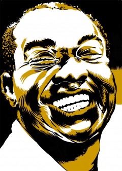 Louis Armstrong by José Marconi