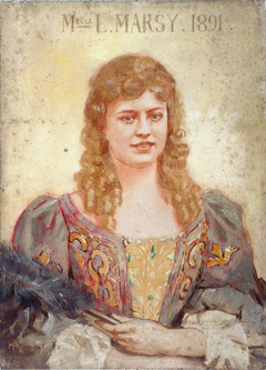 Louise Marsy (1866-1942), sociétaire de la Comédie-Française, en costume de scène by Marcel Baschet