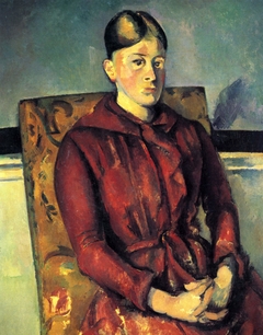 Madame Cézanne in a Yellow Chair by Paul Cézanne