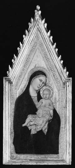 Madonna and Child by Barna da Siena