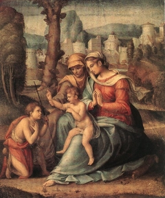 Madonna and Child by Francesco Ubertini called Bacchiacca
