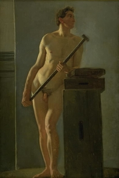 Male Model by Wilhelm Bendz