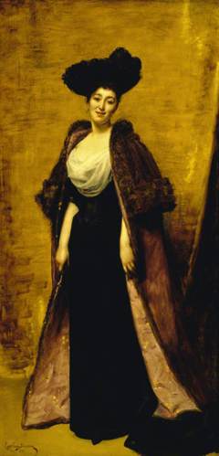 Margaret Anderson, The Hon. Mrs Ronald Greville DBE (1863-1942) by Carolus-Duran