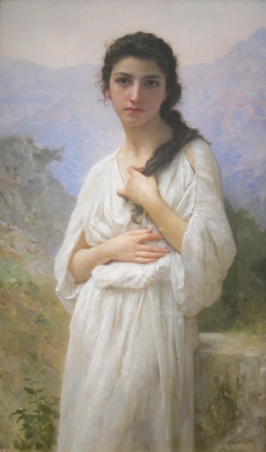 Meditation (1901) by William-Adolphe Bouguereau