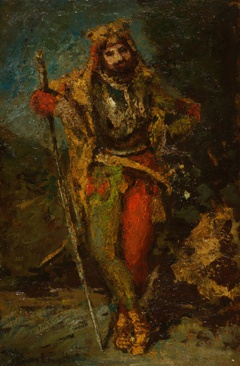 Mephisto from the Opera Faust by Adolphe Joseph Thomas Monticelli
