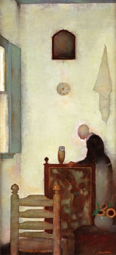 Mother in Interior by Jan Mankes