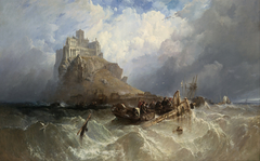 Mount St Michael, Cornwall by Clarkson Frederick Stanfield