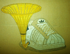 Musical shoe by Yulia Fomina