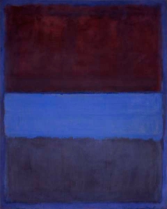 No.61 (Rust and Blue) by Mark Rothko