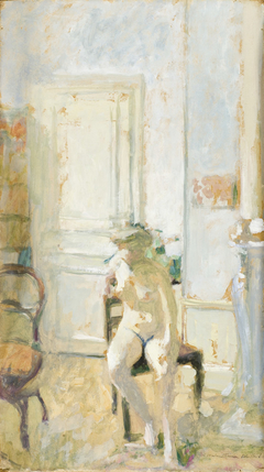 Nude on a Chair (Nu à la chaise) by Édouard Vuillard