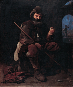 Old pilgrim by Michiel Sweerts