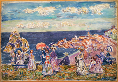 On the Beach by Maurice Prendergast