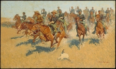 On the Southern Plains by Frederic Remington