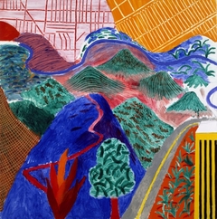 Outpost Drive by David Hockney